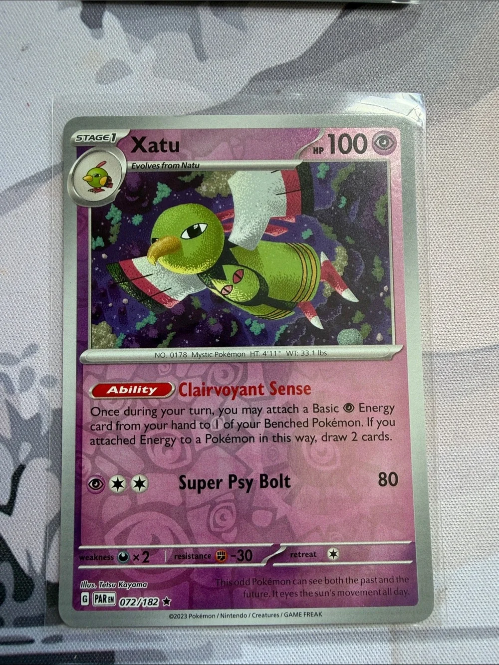 Natu & Xatu Pokémon Evolution Reverse Holo Card Lot 🔮 | 6 Cards ✨5/$25✨